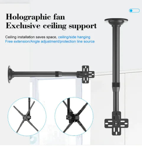Aluminum Ceiling Mount for Holographic Advertising Machine