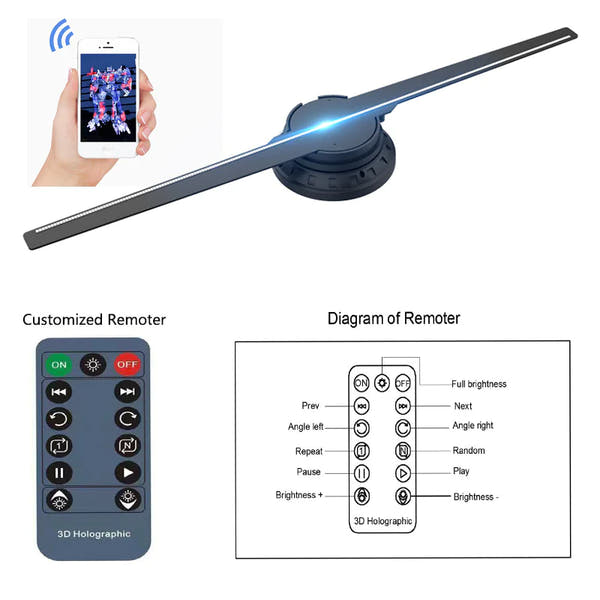3D Holograph Marketing Display