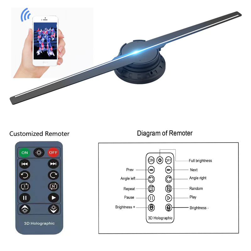 3D Holograph Marketing Display