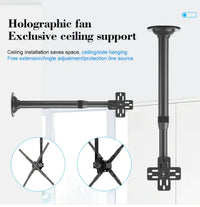 Aluminum Ceiling Mount for Holographic Advertising Machine